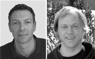 Alexander Högele (left) and <b>Tim Liedl</b> (right) - ERC_Liedl_Hoegele